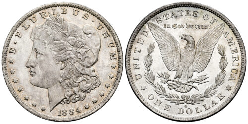 USA 1 DOLAR 1884 O