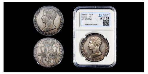 JOSE NAPOLEON  20 REALES 1811 MADRID AI