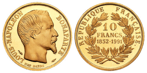 FRANCIA 10 FRANCOS 1991
