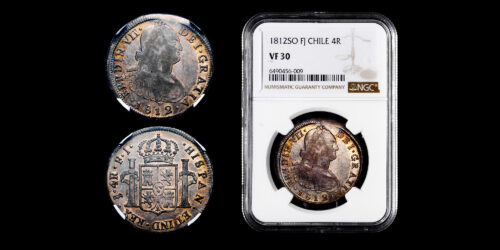 FERNANDO VII  4 REALES 1812 SANTIAGO FJ