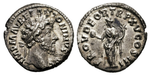 MARCO AURELIO (DENARIO) 161 d.C.