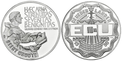 HOLANDA 25 ECUS 1990 GEERT GROOTE