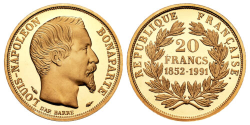 FRANCIA 20 FRANCOS 1991