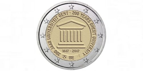 Alternative view of 2 EUROS BELGICA 2017 UNIVERSIDAD DE GANTE