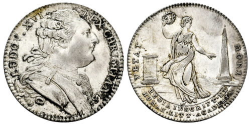 FRANCIA JETON REAL 1775 LUIS XVI