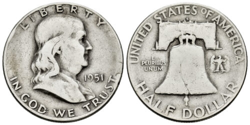USA 1/2 DOLAR 1951 S