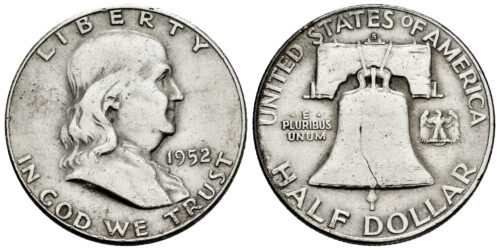 USA 1/2 DOLAR 1952 S