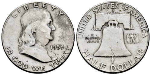 USA 1/2 DOLAR 1953 S