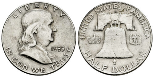 USA 1/2 DOLAR 1953 D