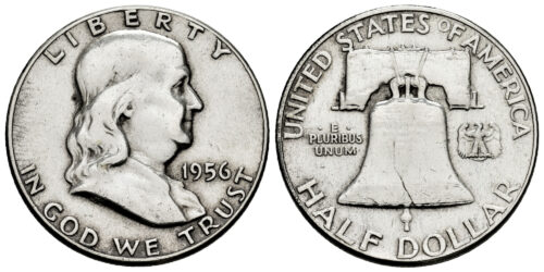 USA 1/2 DOLAR 1956