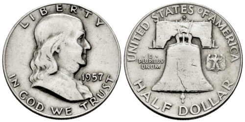 USA 1/2 DOLAR 1957 D