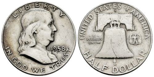 USA 1/2 DOLAR 1958 D