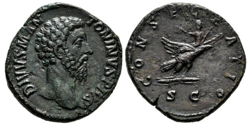 MARCO AURELIO (SESTERCIO) 180 d.C.