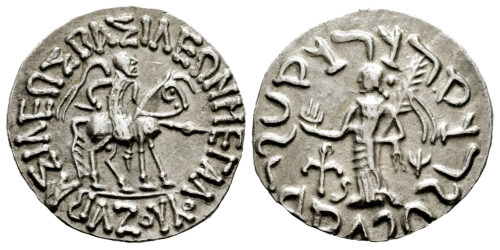 REINO INDOESCITA (TETRADRACMA) AZES I  58 al 12 a.C.