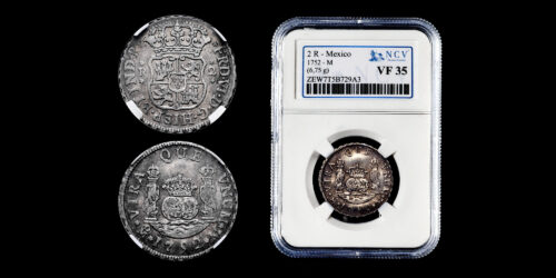 FERNANDO VI  2 REALES 1752 MEXICO M