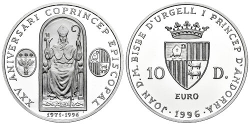 ANDORRA 10 DINERS 1996