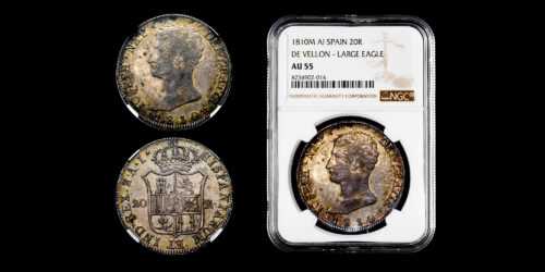 JOSE NAPOLEON 20 REALES 1810 MADRID AI