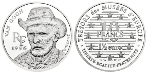 FRANCIA 10 FRANCOS 1996 VAN GOGH