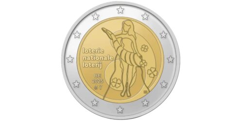 Alternative view of 2 EUROS BELGICA 2025 LOTERIA NACIONAL