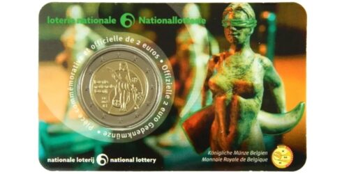2 EUROS BELGICA 2025 LOTERIA NACIONAL