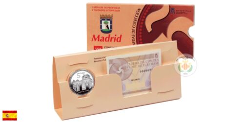 Alternative view of ESPAÑA 5 EUROS 2010 CIUDADES DE ESPAÑA - MADRID