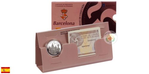 Alternative view of ESPAÑA 5 EUROS 2010 CIUDADES DE ESPAÑA - BARCELONA