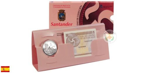 Alternative view of ESPAÑA 5 EUROS 2010 CIUDADES DE ESPAÑA - SANTANDER