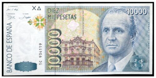 JUAN CARLOS I  10000 PESETAS 1992  JORGE JUAN
