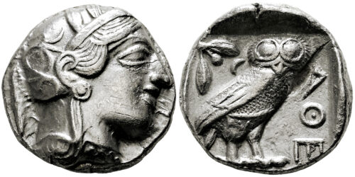 ATENAS (TETRADRACMA) 454 al 404 a.C.