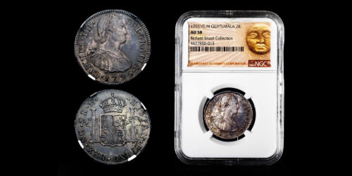 CARLOS IV  2 REALES 1795 GUATEMALA M