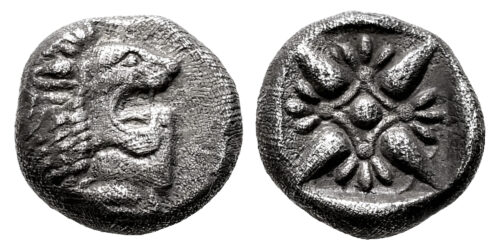 JONIA (DIOBOLO) 520 al 450 a.C. MILETOS