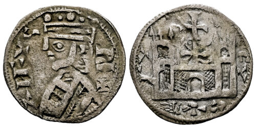 ALFONSO VIII  DINERO (1158-1214) TOLEDO