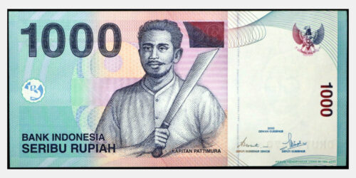 BILLETE; INDONESIA 1000 RUPIAS 2000