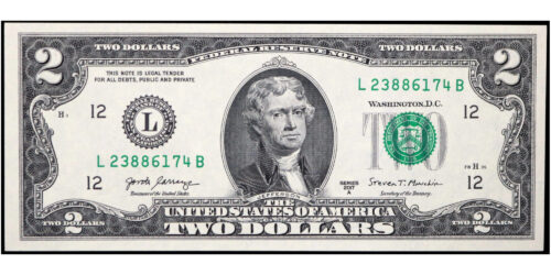 BILLETE; USA 2 DOLARES 2017 SAN FRANCISCO