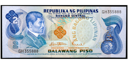 BILLETE; FILIPINAS 2 PISO ND (1974)