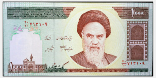 BILLETE; IRAN 1000 RIALS (1992-2014)