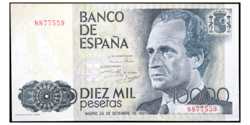 JUAN CARLOS I  10000 PESETAS 1985 PRINCIPE FELIPE