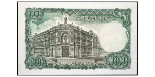 Alternative view of ESTADO ESPAÑOL 1000 PESETAS 1971 ECHEGARAY