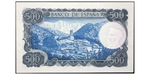 Alternative view of ESTADO ESPAÑOL 500 PESETAS 1971 VERDAGUER