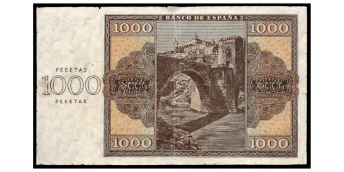 Alternative view of ESTADO ESPAÑOL 1000 PESETAS 1936