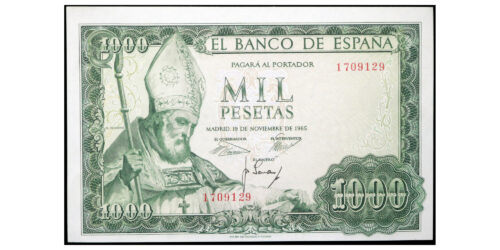 ESTADO ESPAÑOL 1000 PESETAS 1965 SAN ISIDORO