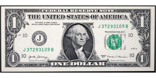 BILLETE; USA 1 DOLAR 2017 KANSAS CITY