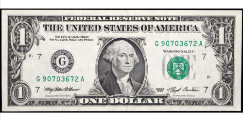 BILLETE; USA 1 DOLAR 1993 CHICAGO