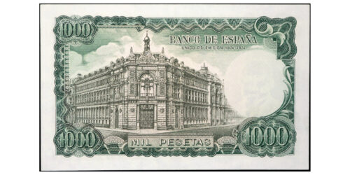 ESTADO ESPAÑOL 1000 PESETAS 1971 ECHEGARAY - Imagen 2