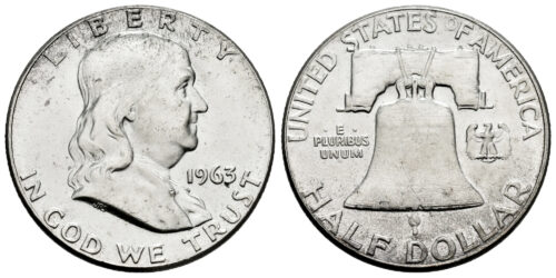 USA 1/2 DOLAR 1963