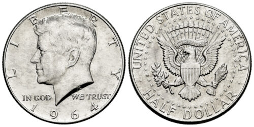 USA 1/2 DOLAR 1964 D