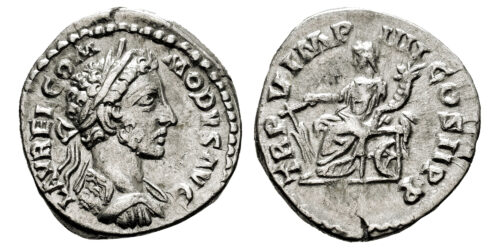 COMODO (DENARIO) 180 d.C.