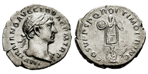 TRAJANO (DENARIO) 107al 108 d.C.