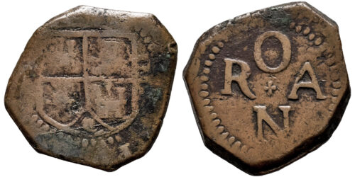 FELIPE III  4 MARAVEDIS 1618 TOLEDO (ORAN)