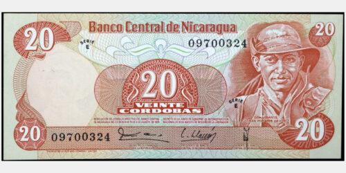 BILLETE; NICARAGUA 50 CORDOBAS (1979) POMARES